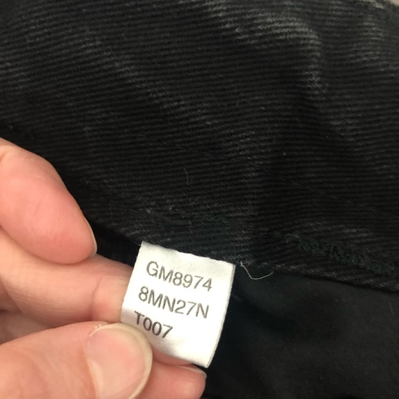 Marithe Francois Girbaud Black Denim Jean Shorts - Picture 13 of 15